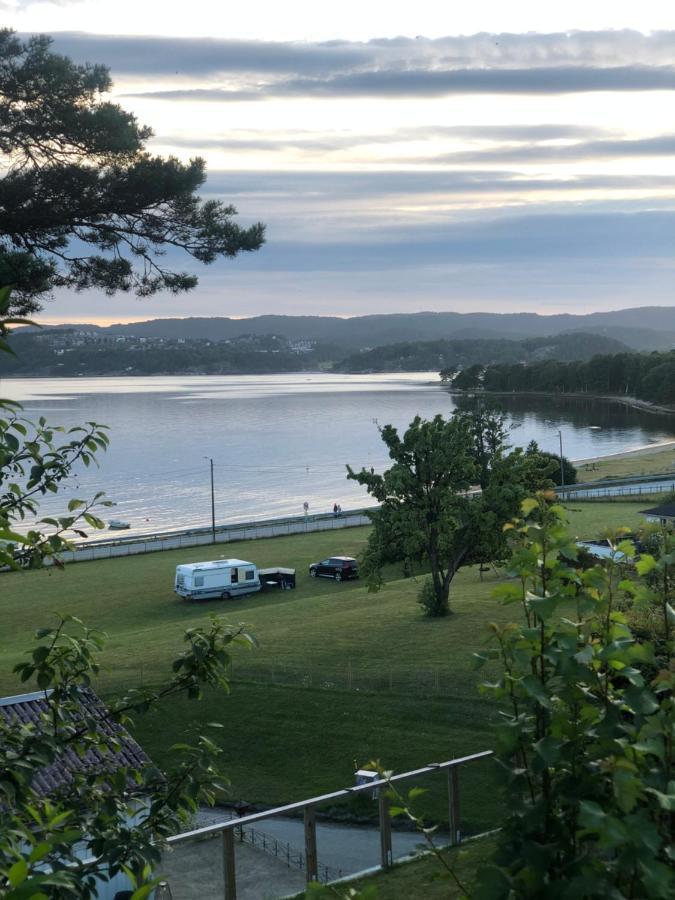 Strandhytte Kristiansand Buitenkant foto